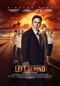Even here Nicholas Cage looks somewhat annoyed with this movie.