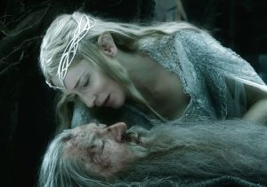 Galadriel and Gandalf